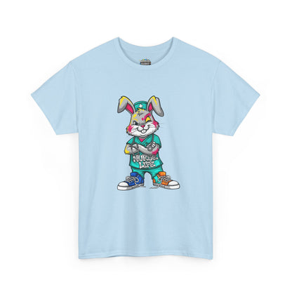 Easter Street Bunny T‑Shirt — Cool Graphic Bunny with "Always Be Kind" Tee