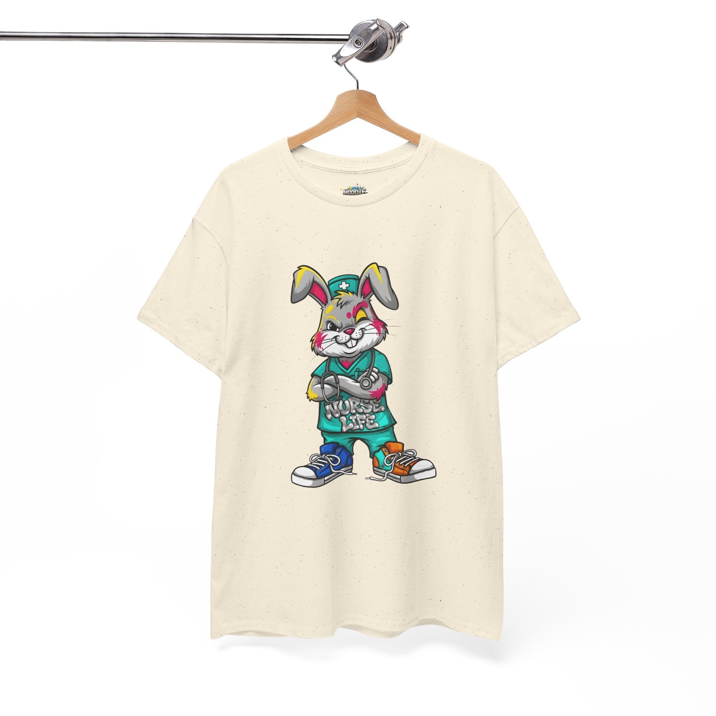 Easter Street Bunny T‑Shirt — Cool Graphic Bunny with "Always Be Kind" Tee