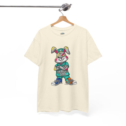 Easter Street Bunny T‑Shirt — Cool Graphic Bunny with "Always Be Kind" Tee
