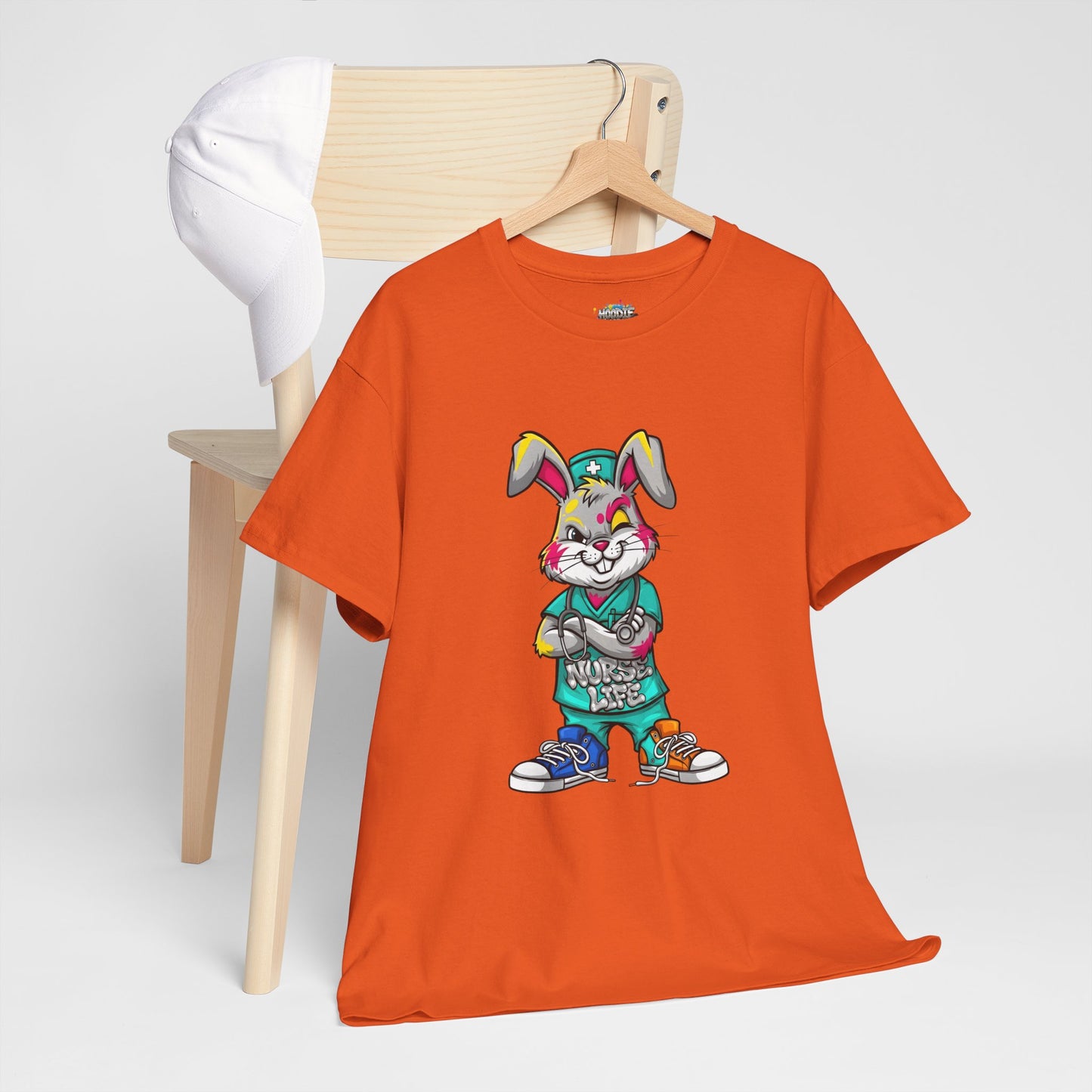 Easter Street Bunny T‑Shirt — Cool Graphic Bunny with "Always Be Kind" Tee