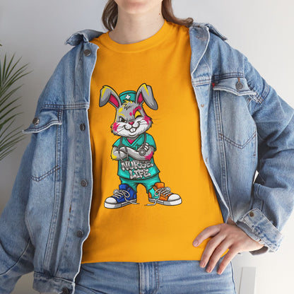 Easter Street Bunny T‑Shirt — Cool Graphic Bunny with "Always Be Kind" Tee