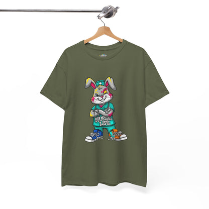 Easter Street Bunny T‑Shirt — Cool Graphic Bunny with "Always Be Kind" Tee