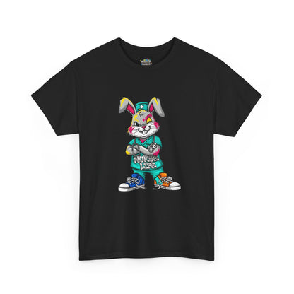 Easter Street Bunny T‑Shirt — Cool Graphic Bunny with "Always Be Kind" Tee