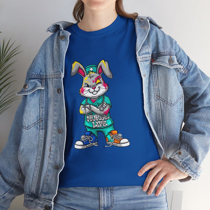 Easter Street Bunny T‑Shirt — Cool Graphic Bunny with "Always Be Kind" Tee
