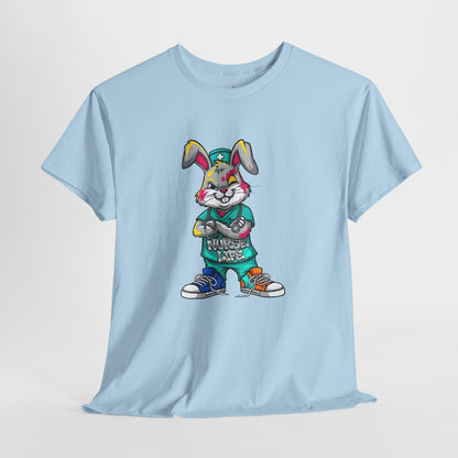 Easter Street Bunny T‑Shirt — Cool Graphic Bunny with "Always Be Kind" Tee