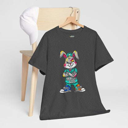 Easter Street Bunny T‑Shirt — Cool Graphic Bunny with "Always Be Kind" Tee
