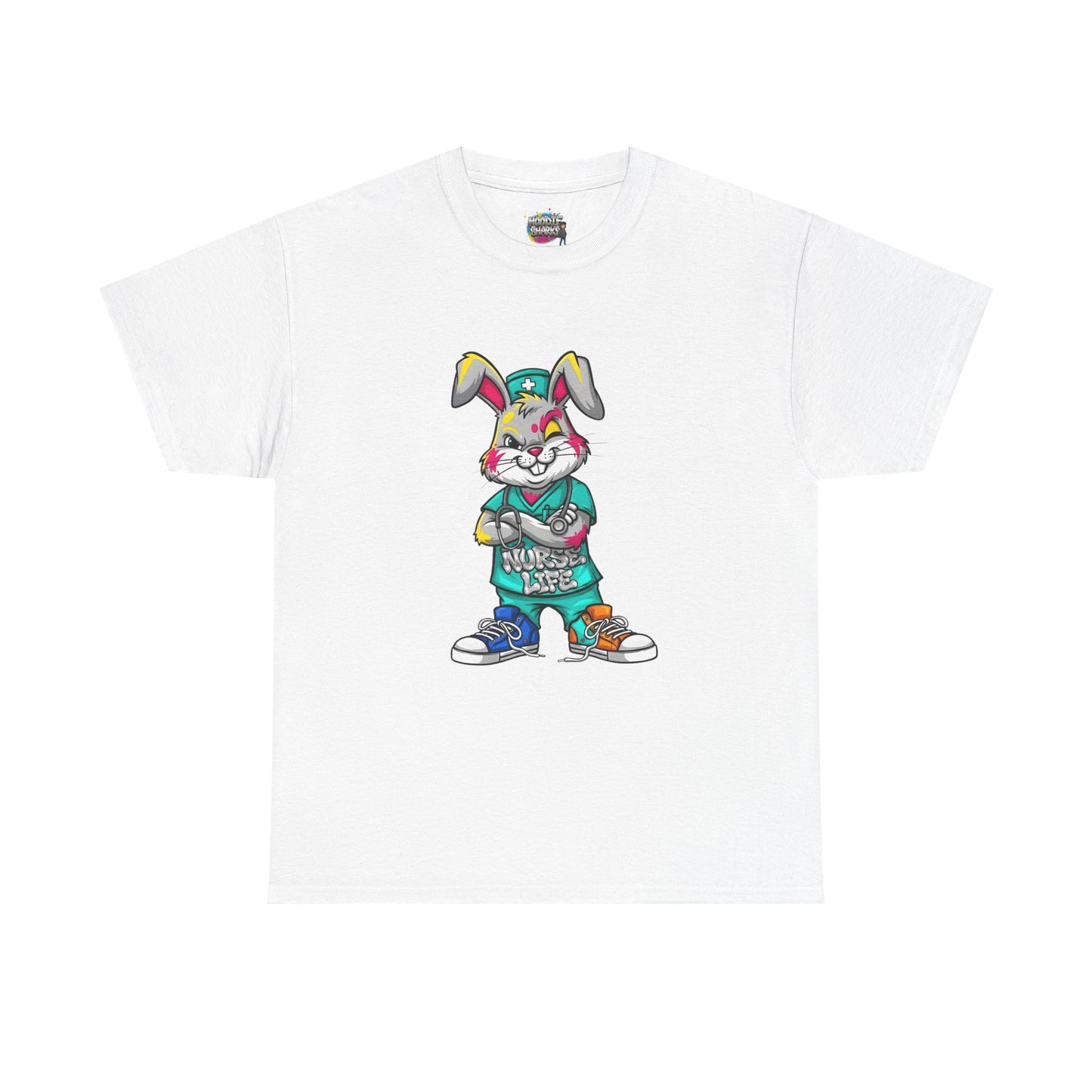 Easter Street Bunny T‑Shirt — Cool Graphic Bunny with "Always Be Kind" Tee