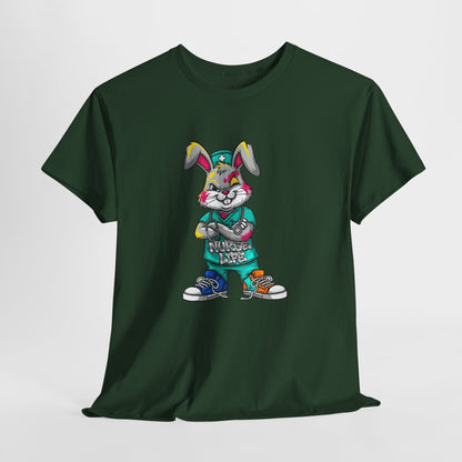 Easter Street Bunny T‑Shirt — Cool Graphic Bunny with "Always Be Kind" Tee