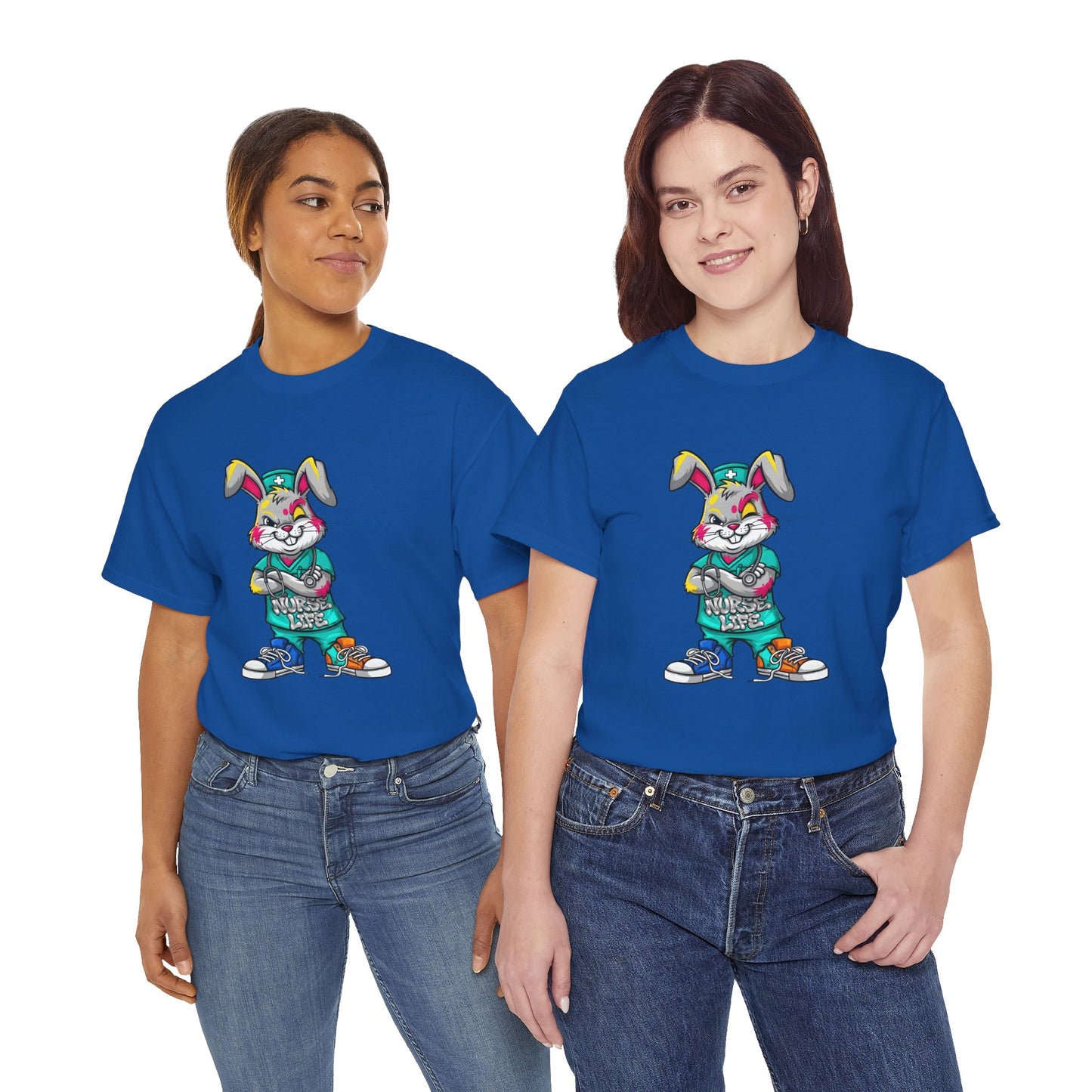 Easter Street Bunny T‑Shirt — Cool Graphic Bunny with "Always Be Kind" Tee