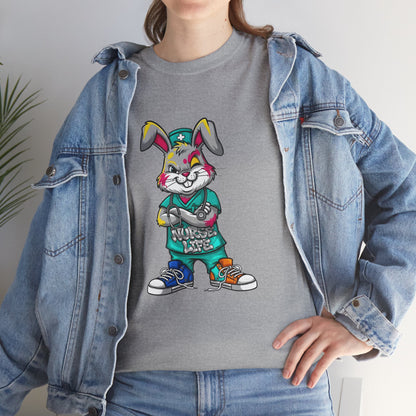 Easter Street Bunny T‑Shirt — Cool Graphic Bunny with "Always Be Kind" Tee