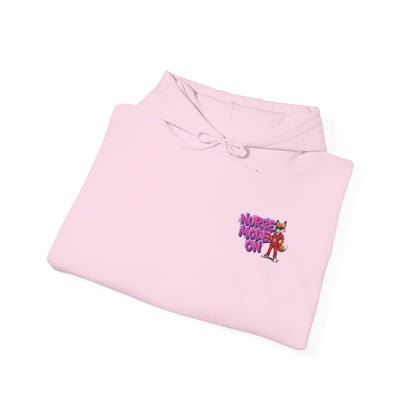 Unisex Nurse Hoodie — 'Nurse Mode On' Cute Nurse Fox Graphic Pullover
