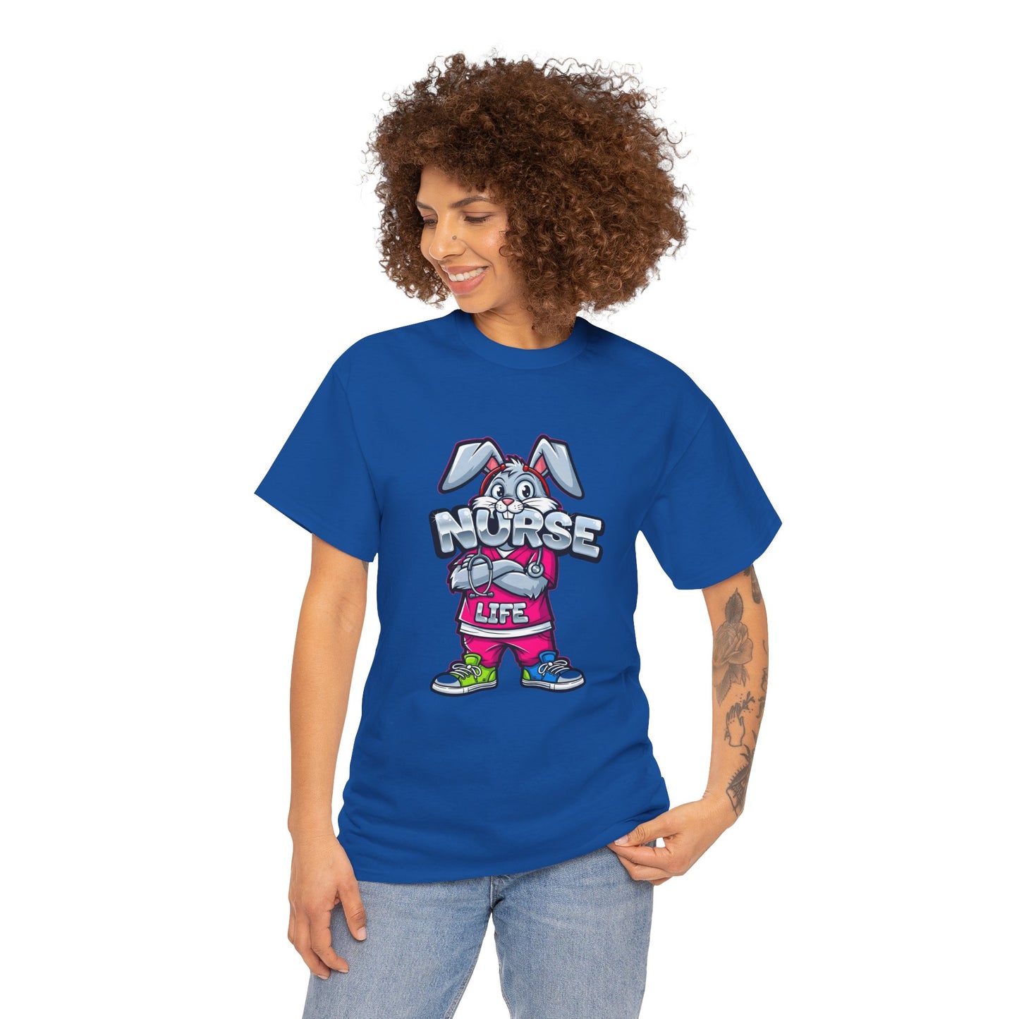 Nurse Gift - Life Bunny T-Shirt