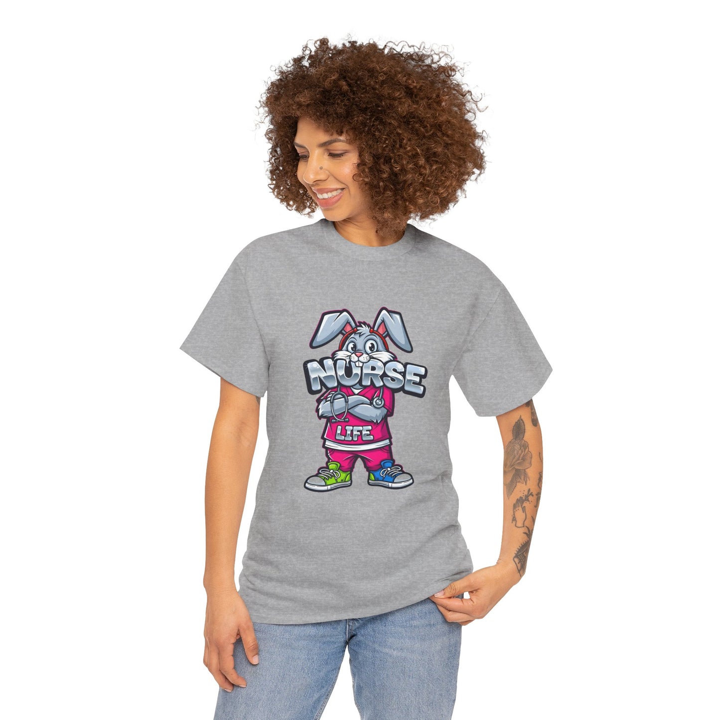 Nurse Gift - Life Bunny T-Shirt