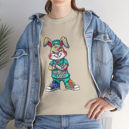 Easter Street Bunny T‑Shirt — Cool Graphic Bunny with "Always Be Kind" Tee