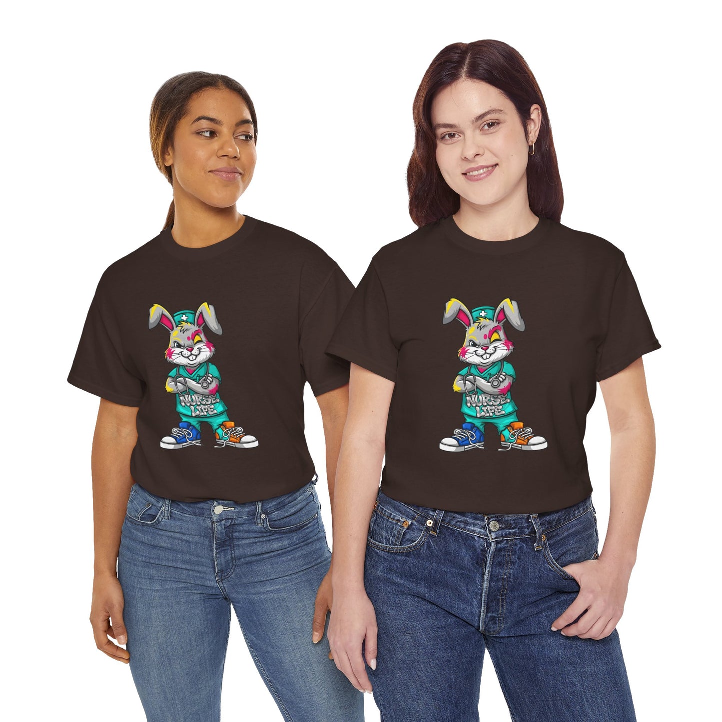 Easter Street Bunny T‑Shirt — Cool Graphic Bunny with "Always Be Kind" Tee