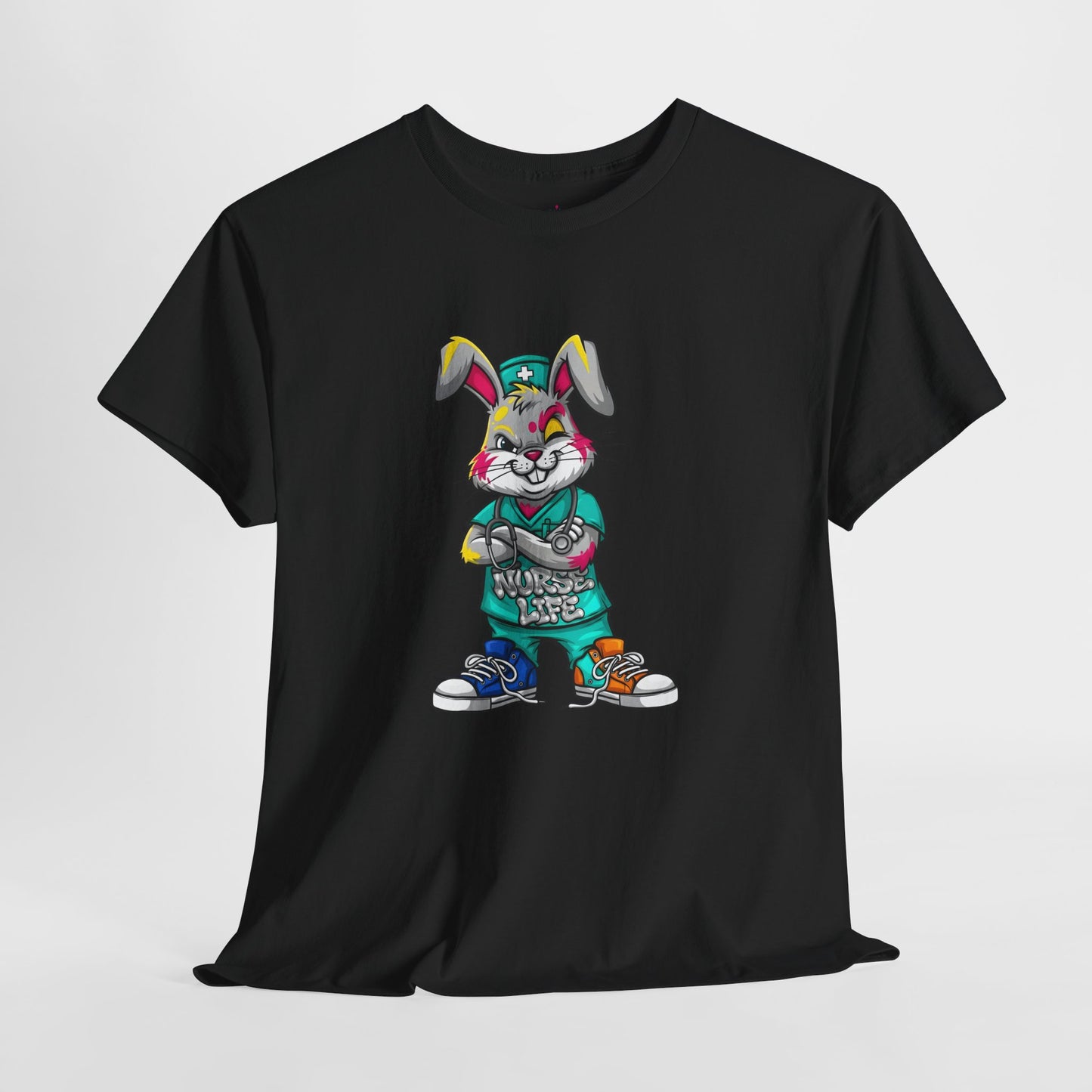 Easter Street Bunny T‑Shirt — Cool Graphic Bunny with "Always Be Kind" Tee