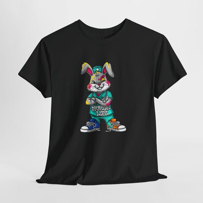 Easter Street Bunny T‑Shirt — Cool Graphic Bunny with "Always Be Kind" Tee