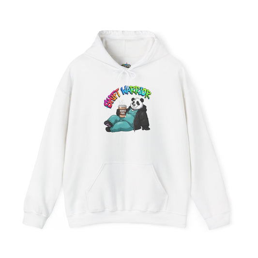 Unisex Hoodie — Paint Warrior Relaxed Panda Art Hoodie