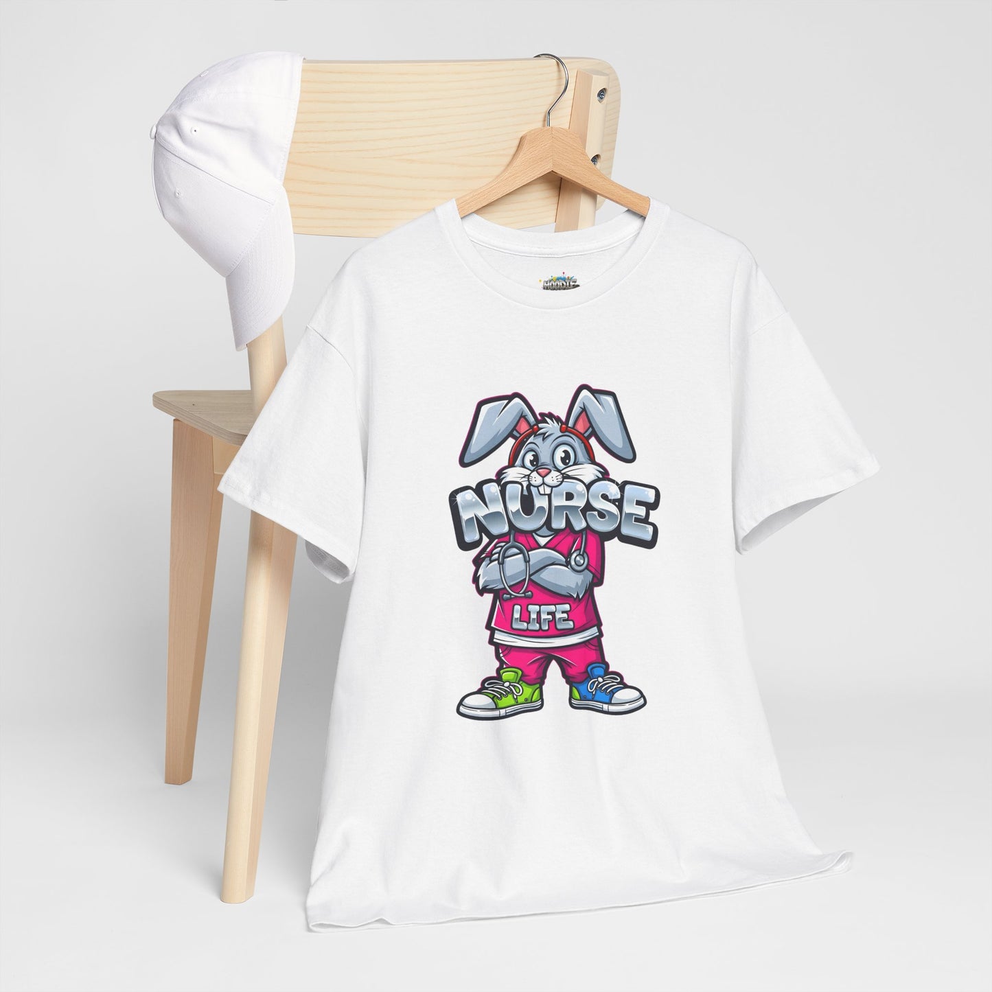 Nurse Gift - Life Bunny T-Shirt